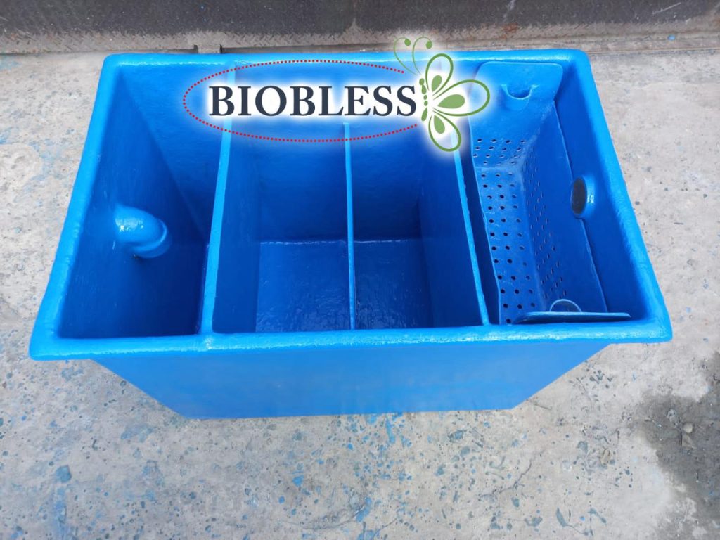 Grease trap fiberglass - Grease trap kotak